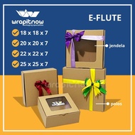 4psy- (20 Pcs) Eflute 18X18X7 20X20X7 22X22X7 25X25X7 Die Cut Catering Chicken Hampers Factory