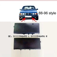 【Trusted】 Front Leftright Side Bumper Hook Cover Cap Tow Trim 51111946495 51111946496 For Bmw E34 525i 530i 540i 535i