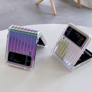 Ultra-thin Flip Case Phone Shell for Samsung Galaxy Z Flip 6 5 Flip 4 Phones All-inclusive Suitcase 