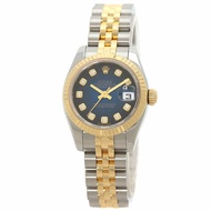 勞力士 179173G Datejust 10P 鑽石手錶不銹鋼 SSxK18YG K18YG 女款 ROLEX