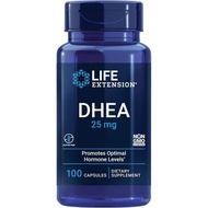 Life Extension Lithium Battery 1,000mcg and DHEA 25mg-Brain Health, Anti-aging, Longevity, Immune an