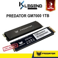 ACER Predator GM7000 PCie 4.0 M.2 SSD with Heatsink 7400MB/s 1TB