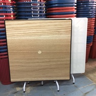 Foldable Plastic Dining Table 3’' x 3’/ Meja Lipat Plastik 3 x 3/ Meja Pasar Malam 3x3