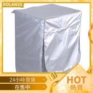 Rolans Silver Washing Machine Cover Waterproof Sunscreen Front Load Washer Dry AC