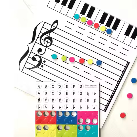 Office Literature Supplies Erasable Blackboard Magnetic Note Sticker Note Blackboard