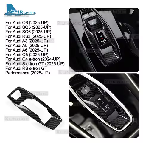 For Audi A3/A5/A6/Q5/Q6/SQ5/SQ6/RS3 S e-tron GT/RS e-tron GT 2025-UP Q4 e-tron 2024-UP Real Dry Carb
