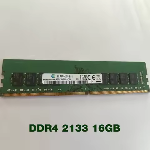 1 Pcs For Samsung RAM 16G 2RX8 PC4-2133P M378A2K43BB1-CPB Desktop Memory DDR4 2133 16GB