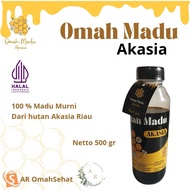 Omah Acacia Honey, Pure Acacia Honey, 100% Original Honey, 500g Size