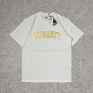 Carhartt WIP University T-Shirt Gold White
