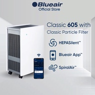 Blueair Classic 605 Air Purifier – 3720sqft Max Coverage | High-Speed Particle Filter | 99.97% Dust 