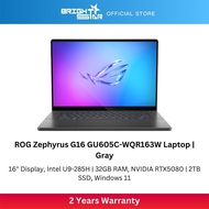 ASUS ROG Zephyrus G16 GU605C-WQR163W Gaming Laptop - 16"/U9-285H/32GB/2TB SSD/RTX5080/Win11