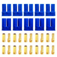 5 Pairs EC5 Connector Male Female Bullet Plug for RC Drone LiPo Battery ESC Motor High Current Elect