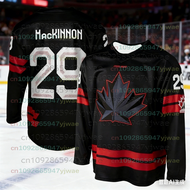 Hot Selling 2026 Canada Ice Hockey New Jersey McDavid Fan Edition Ice Hockey Jersey Mens Long-Sleeve