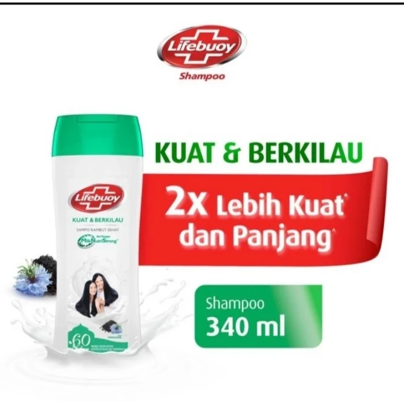 LIFEBUOY Shampo Kuat & Berkilau 340ml