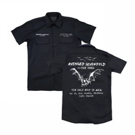 KEMEJA Elpizo Apparel | PDH Shirt | Workshirt | A7X | AVENGED SEVENFOLD | VOL 5 | Indonesian Concert