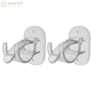 MAYWI Curtain Rod Holders, Brackets No Drilling Curtain Hangers,  Self Adhesive Adjustable Brackets 