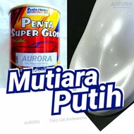 Cat Penta super Gloss Lemayung White Mutiara Putih
