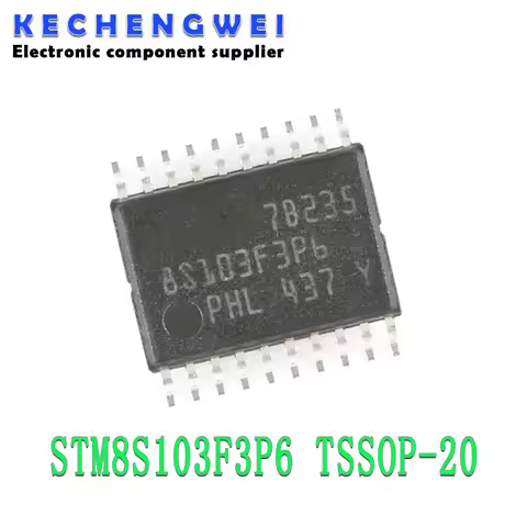 10pcs/lot STM8S103F3P6 TSSOP-20 In Stock