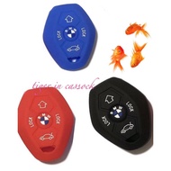 silicone key cover to protect & decorate old BMW E46 E39 E63 E36 E81 Z3 Z4X5 series three buttons st