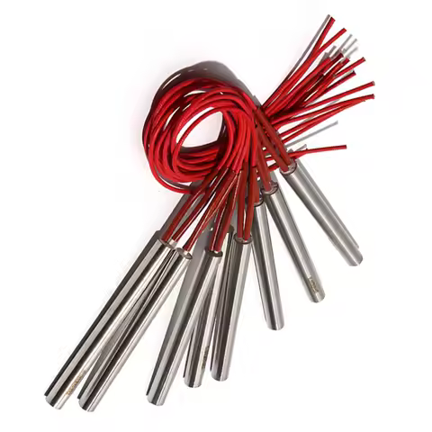LUJINXUN 10pcs 3D Printers Cartridge Heater 8mm*38/40/42/45/48mm Electric Resistors AC110/220/380V 6