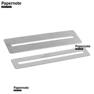 PAPERNOTE 3Sets Fret Wrap, Steel 7.8cm Size Guitar Fret Guard, Practical Silver Color Fret Protector