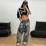 Lễ hội Rave Brazil mùa hè dành cho phụ nữ Đường phố Y2K Đi chơi Đồ thể thao Áo thun croptop họa tiết