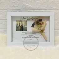 3D Frame Graduation Birthday anniversary Gift (size A4)