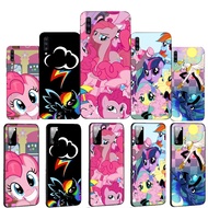 LG V20 V30 V35 V40 V50 V50S V60 G8X G8 K42 K52 K62 Velvet G9 230411 Black soft Phone case My Little Pony Horse