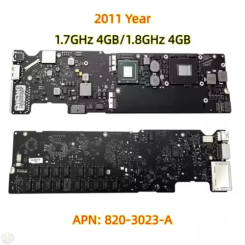 Original A1369 Motherboard 820-3023-A For MacBook Air 13" Logic Board i5 1.7GHz 4GB and i7 1.8GHz 4G