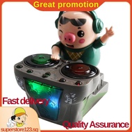 DJ Rock Pig Electric Doll Toys Rock Pig Children'S Electric Toys Light Music Fun Electronic Party Do
