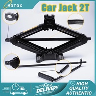AOMOTOX 2.0T car scissor jack hand car scissor jack maintenance tool lift Automotive