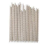 Myhome-sg 19Pcs/set 2.0mm Durable Guitar Fret Wire Set Replacement Parts for Classical Wooden Guitar