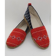 New Espadrille Women's Shoes Handmade Canvas Casual Indie Vintage Slip-On Hill Tribe Cloth espadrill