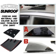 UNIVERSAL SUNROOF HIGH QUALITY FIT ALL CAR SIZE~FAKE SUNROOF FOR AXIA ALZA BEZZA MYVI