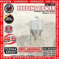 Silo Feeding Tower Perternakan Ayam / Bebek 15 Ton Original FT15T