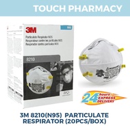 3M N95 8210 Particulate Respirator Face Mask Topeng Muka N95