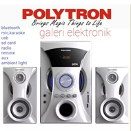 Speaker Polytron Pma 9505,usb,bluetooth,karaoke,radio