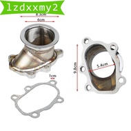 [Lzdxxmy2] 2.5in V Band Clamp Flange Replacement V Band Downpipe Connector for T25