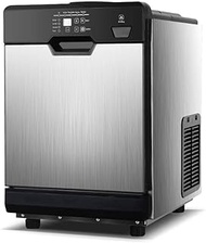 Ice Maker Machine Countertop Commercial Cube Makes 61 Lbs in 24 Hrs-Ice Cubes Ready