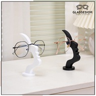 Unique 3DX Face-Shaped Eyeglass Case Suitable for Office Desk Decoration