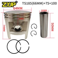 Motorcycle Piston Suitable for Suzuki TS185 TS125 125CC 185CC Engine Piston Accessories