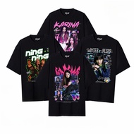 Cupids Aespa Savage Album Series T-shirt - Karina, Winter, Giselle, Ning-ning