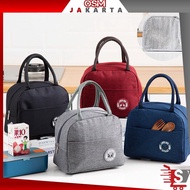 Just Order OSM JKT T551 Lunch Bag Travel Bag Lunch Bag Premium Cooler School Food Bag 2 Layer Materi