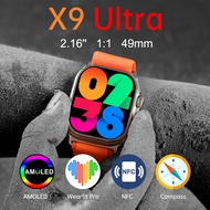 AMOLED Screen Smart Watch Ultra Series 8 49mm 2.16 Inch NFC Sport Smartwatch Men Bluetooth Watch Ult