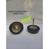 DIAGRAM RUBBER DIAGRAM RUBBER/ ONLY + POLE JABRIK RUBBER/ PS100 PS120