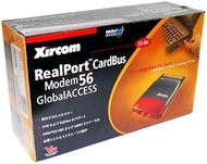 Realport Cardbus Modem 56Global 32-Bit 56K Global