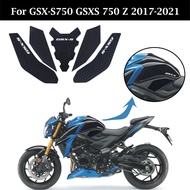 Motorcycle GSX S750 Z Accessories Side Fuel Tank Pad Protector Knee Pad for GSX-S750 GSXS750 Z GSX-S