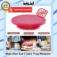 Maspion Cake Tray | Cake Turntable | Cake Decorating Table | Decorative Table for Cake
