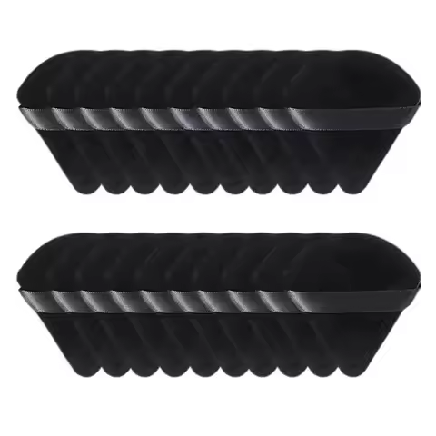 2/5/10/20Pcs Triangle Powder Puff Wet Dry Use For Loose Powder Liquid Cosmetic Soft Plush Powder Puf
