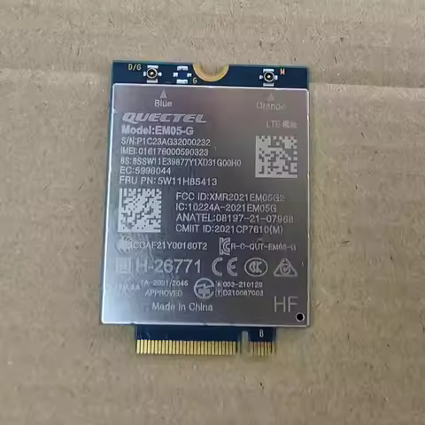 EM05-G 4G WWAN Wireless for ThinkPad T14 P14s gen 4 5W11H85413